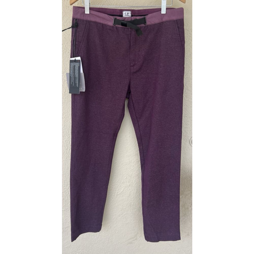 NWT C.P. Company Purple Regular Fit Cotton Pants Men’s IT 48 US 32 Tech Gorpcore